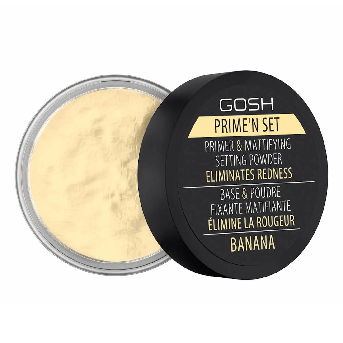 Prime'N Set Matte Finish Setting Powder 7g 002 Banana|7g