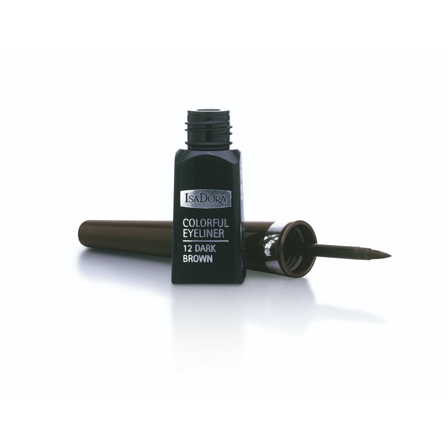 Colourful Liquid Eyeliner 3.7ml 12 Dark Brown|3.7ml