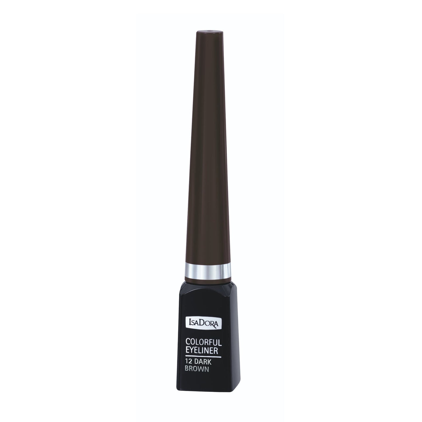 Colourful Liquid Eyeliner 3.7ml 12 Dark Brown|3.7ml