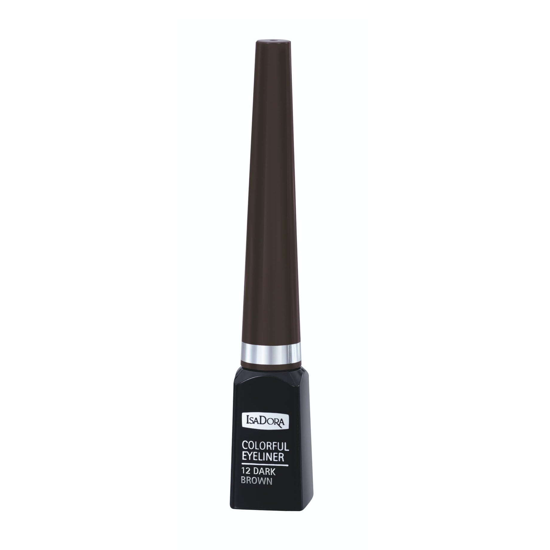 Colourful Liquid Eyeliner 3.7ml 12 Dark Brown|3.7ml