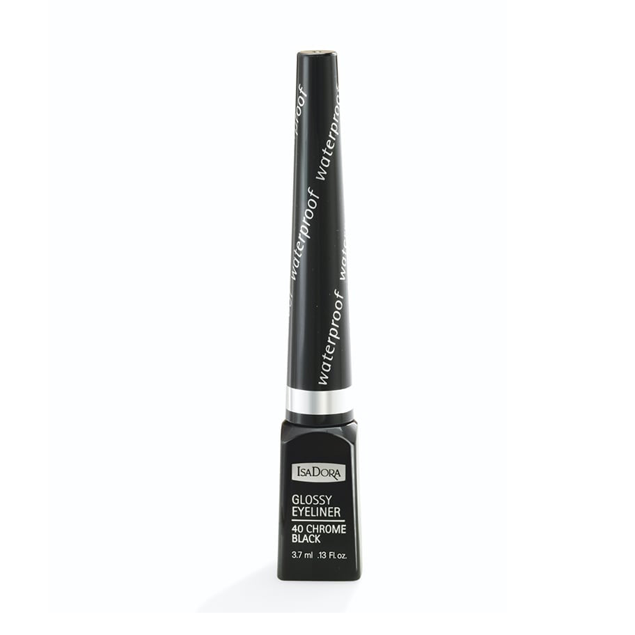 Glossy Liquid Eyeliner 40 Chrome Black 3.7ml Chrome Black|3.7ml