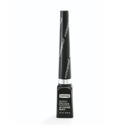 Glossy Liquid Eyeliner 40 Chrome Black 3.7ml Chrome Black|3.7ml