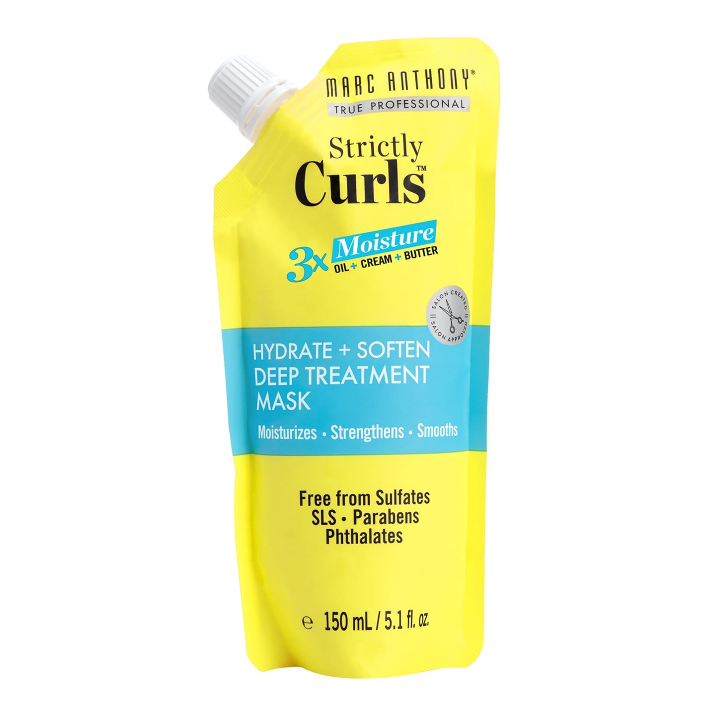 Strictly Curls 3X Hydrate + Soften Deep Treatment Hair Mask 150ml 150ml