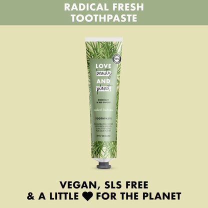 Radical Freshness Toothpaste Rosemary & Red Ginger 75ml 75ml