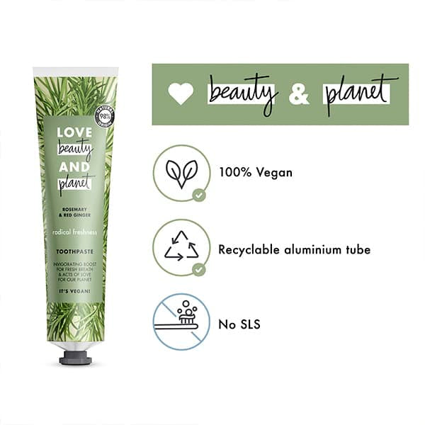 Radical Freshness Toothpaste Rosemary & Red Ginger 75ml 75ml