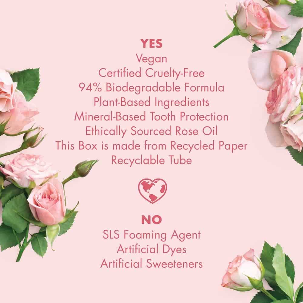 Wholesome Protection Toothpaste Rose & Aloe Vera 75ml 75ml