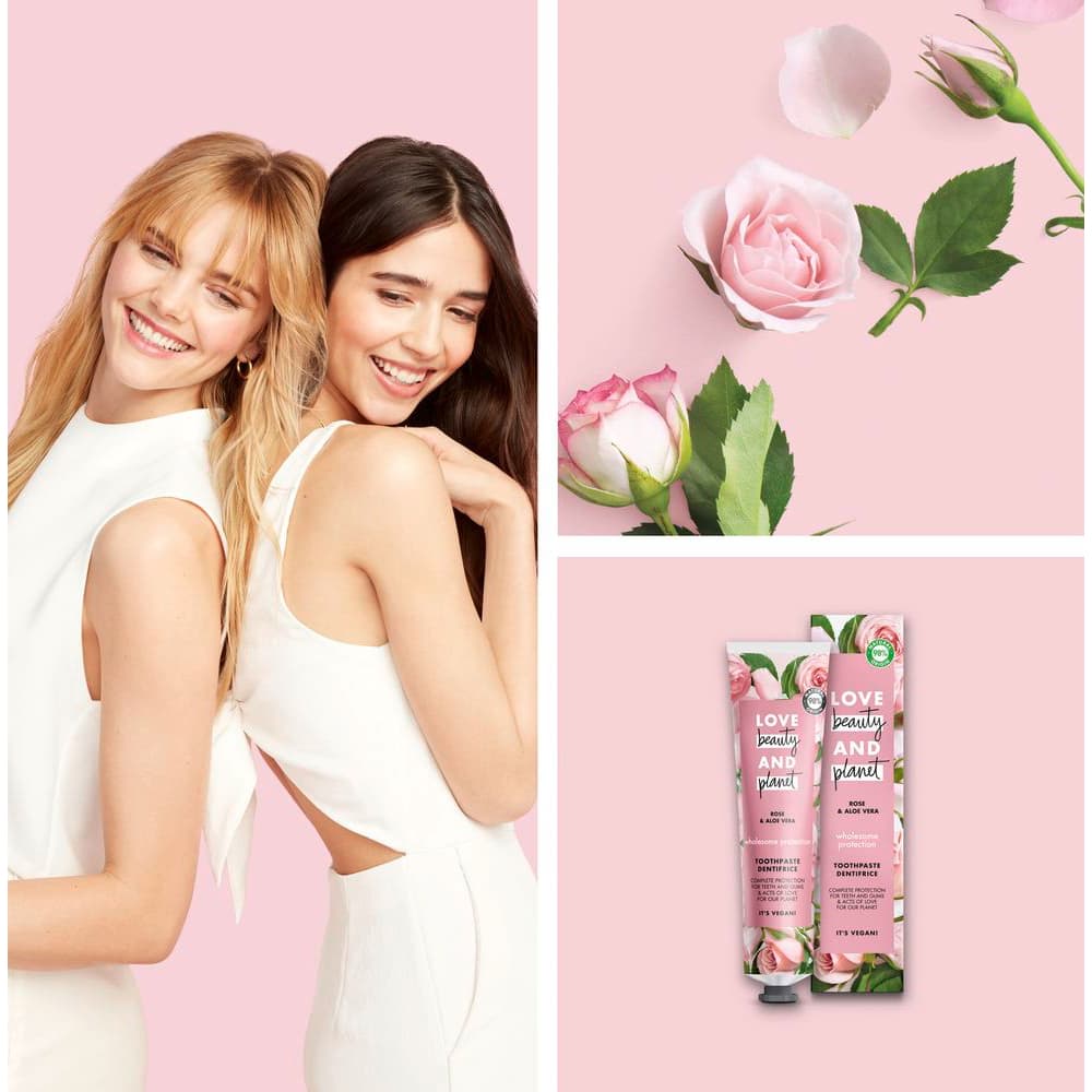 Wholesome Protection Toothpaste Rose & Aloe Vera 75ml 75ml