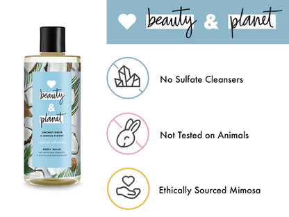 Radical Refresher Shower Gel Body Wash Coconut Water & Mimosa Flower 400ml 400ml