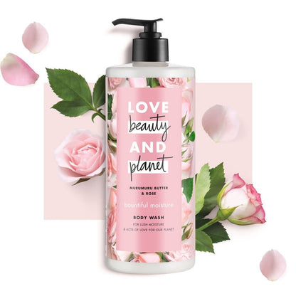 Bountiful Moisture Shower Gel Body Wash Murumuru Butter & Rose 400ml 400ml