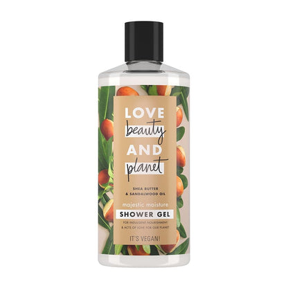 Majestic Moisture Shower Gel Body Wash Shea Butter & Sandalwood Oil 400ml 400ml