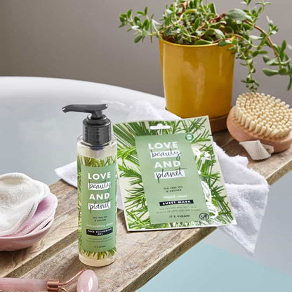 Rapid Reset Sheet Mask Tea Tree Oil & Vetiver 1pc 21ml
