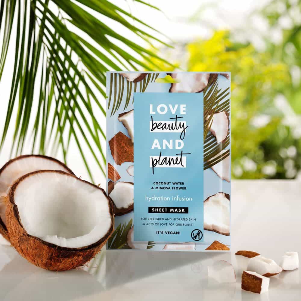 Hydration Infusion Sheet Mask Coconut Water & Mimosa Flower 1pc 21ml