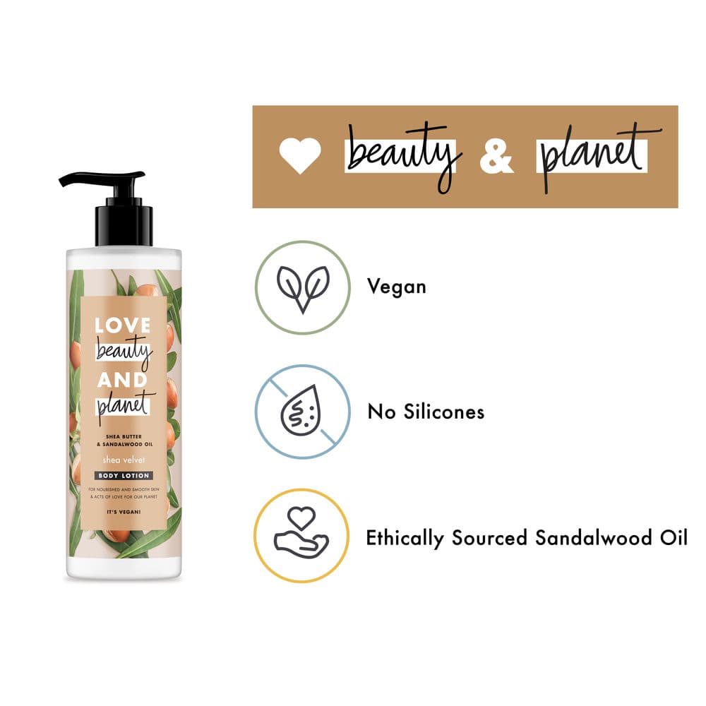 Shea Velvet Body Lotion Shea Butter & Sandalwood Oil 400ml 400ml
