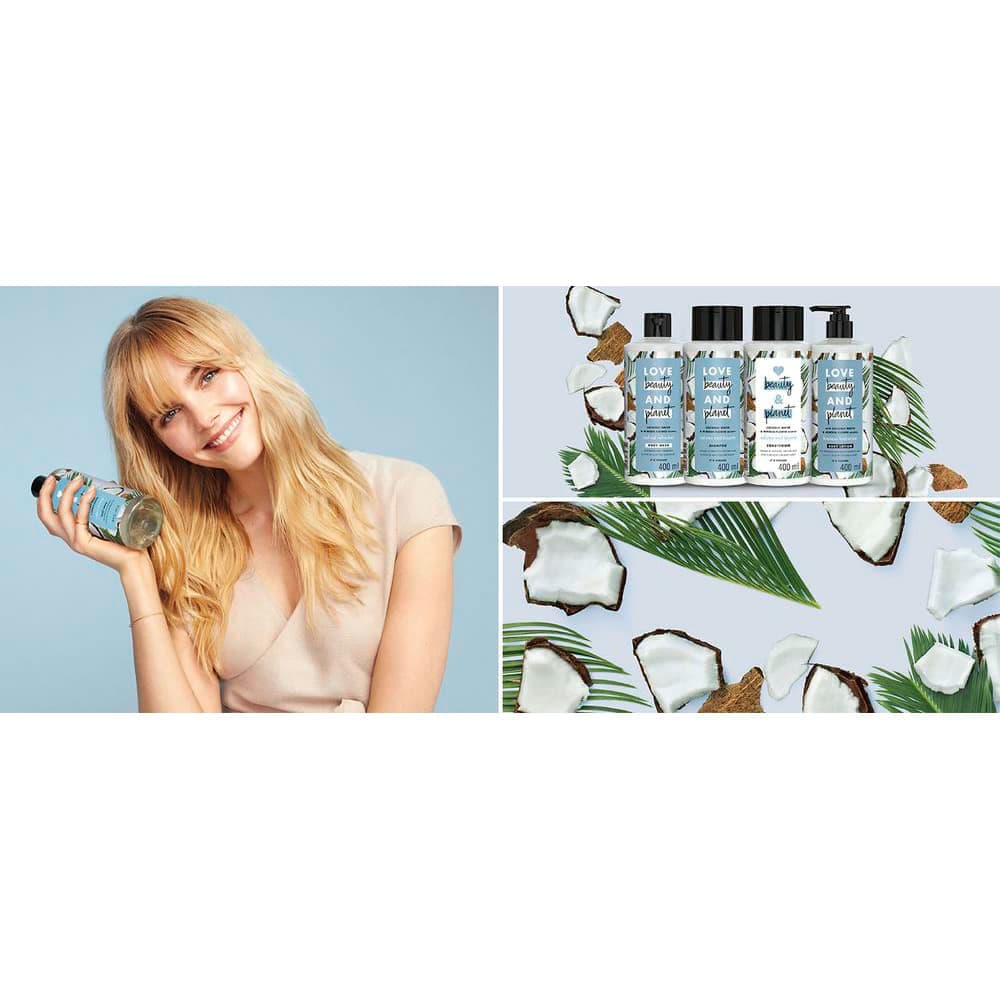 Volume and Bounty Shampoo Coconut Water & Mimosa Flower 400ml 400ml