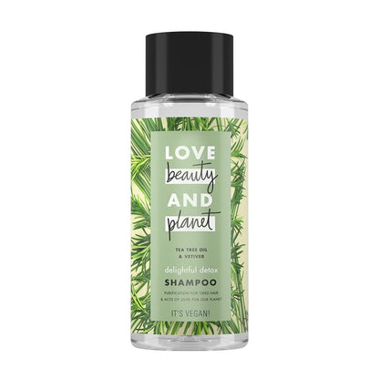Delightful Detox Shampoo Tea Tree Oil & Vetiver 400ml 400ml