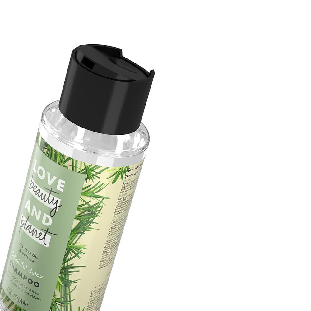 Delightful Detox Shampoo Tea Tree Oil & Vetiver 400ml 400ml