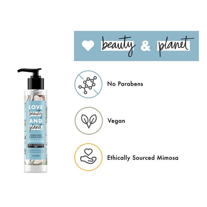 Refresh and Hydrate Face Cleansing Gel Coconut Water & Mimosa Flower 125ml 125ml