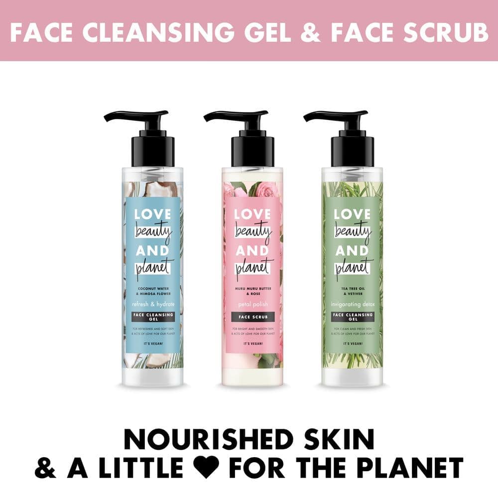 Refresh and Hydrate Face Cleansing Gel Coconut Water & Mimosa Flower 125ml 125ml