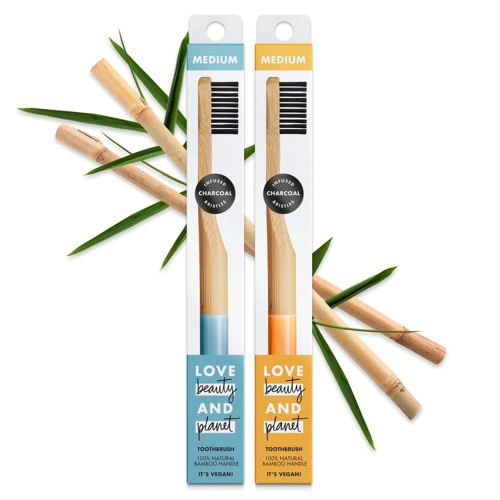 Charcoal-Infused Toothbrush Medium 1pc