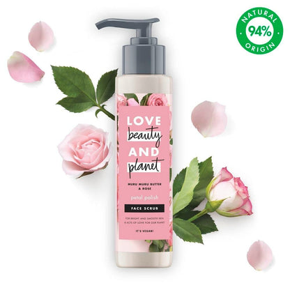 Petal Polish Face Scrub Murumuru Butter & Rose 125ml 125ml