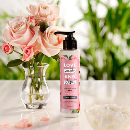 Petal Polish Face Scrub Murumuru Butter & Rose 125ml 125ml