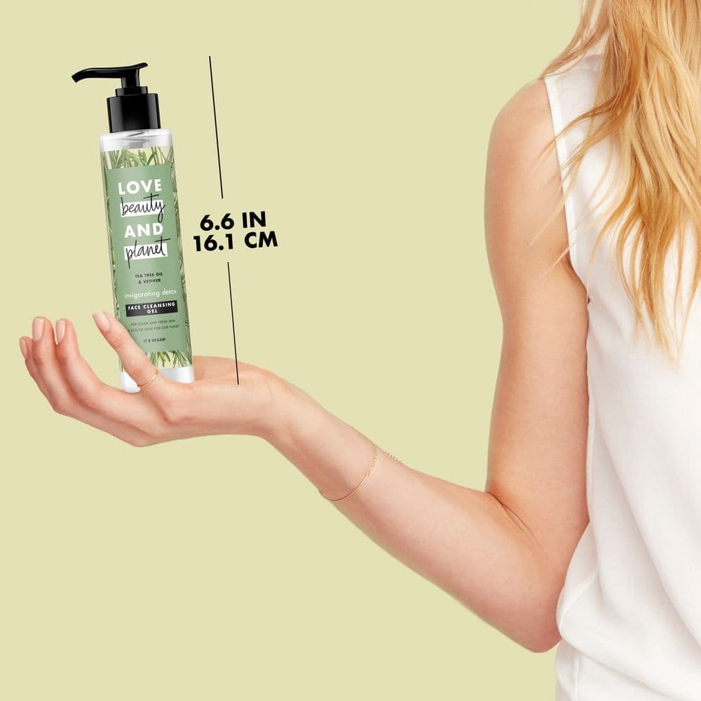Invigorating Detox Face Cleansing Gel Tea Tree Oil & Vetiver 125ml 125ml