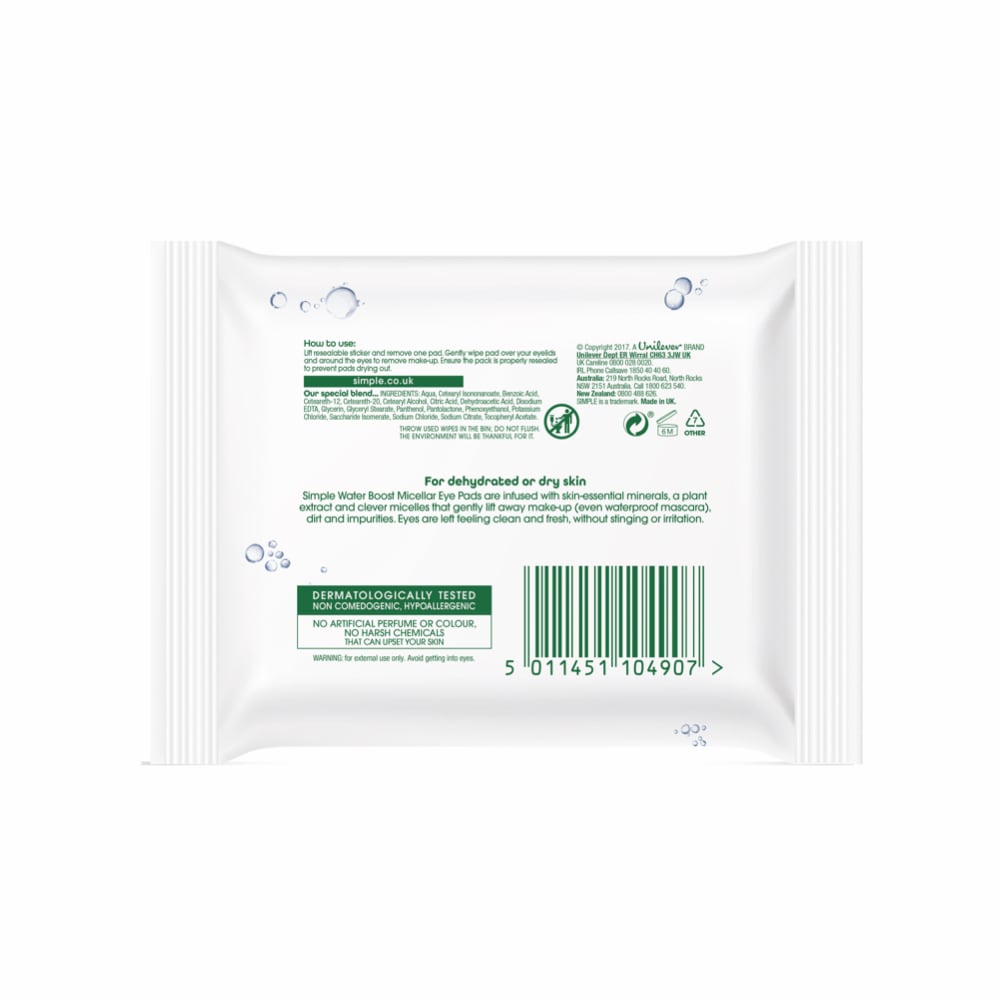 Eye Makeup Removing Wipes 30pcs 30pcs