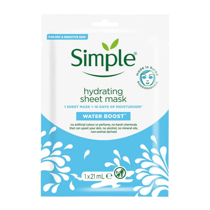 Water Boost Hydrating Sheet Mask 1pc 21ml
