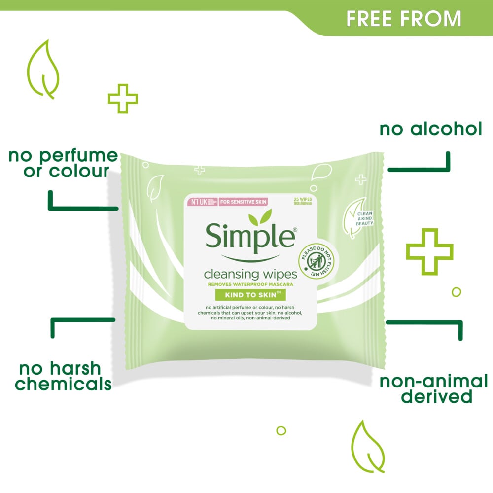 Cleansing Facial Makeup Removing Wipes 25pcs 25pcs