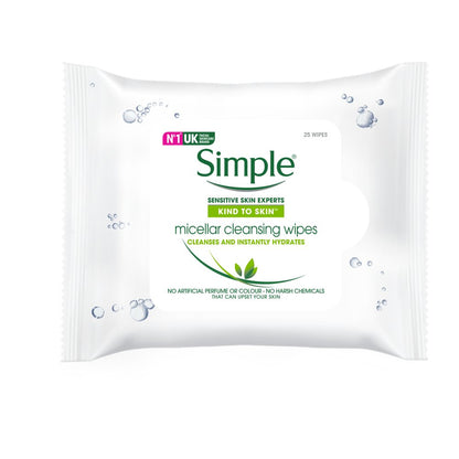 Micellar Cleansing Facial Makeup Removing Wipes 25pcs 25pcs
