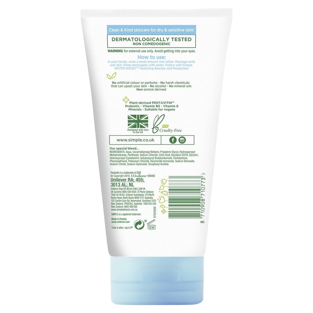 Water Boost Micellar Gel Hydrating Face Wash 150ml 150ml