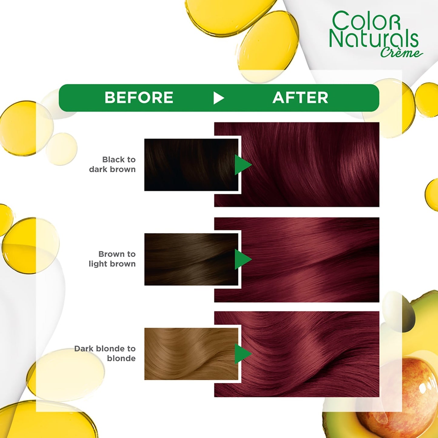 Colour Naturals Permanent Hair Colour 60ml 6.60 Fiery Pure Red