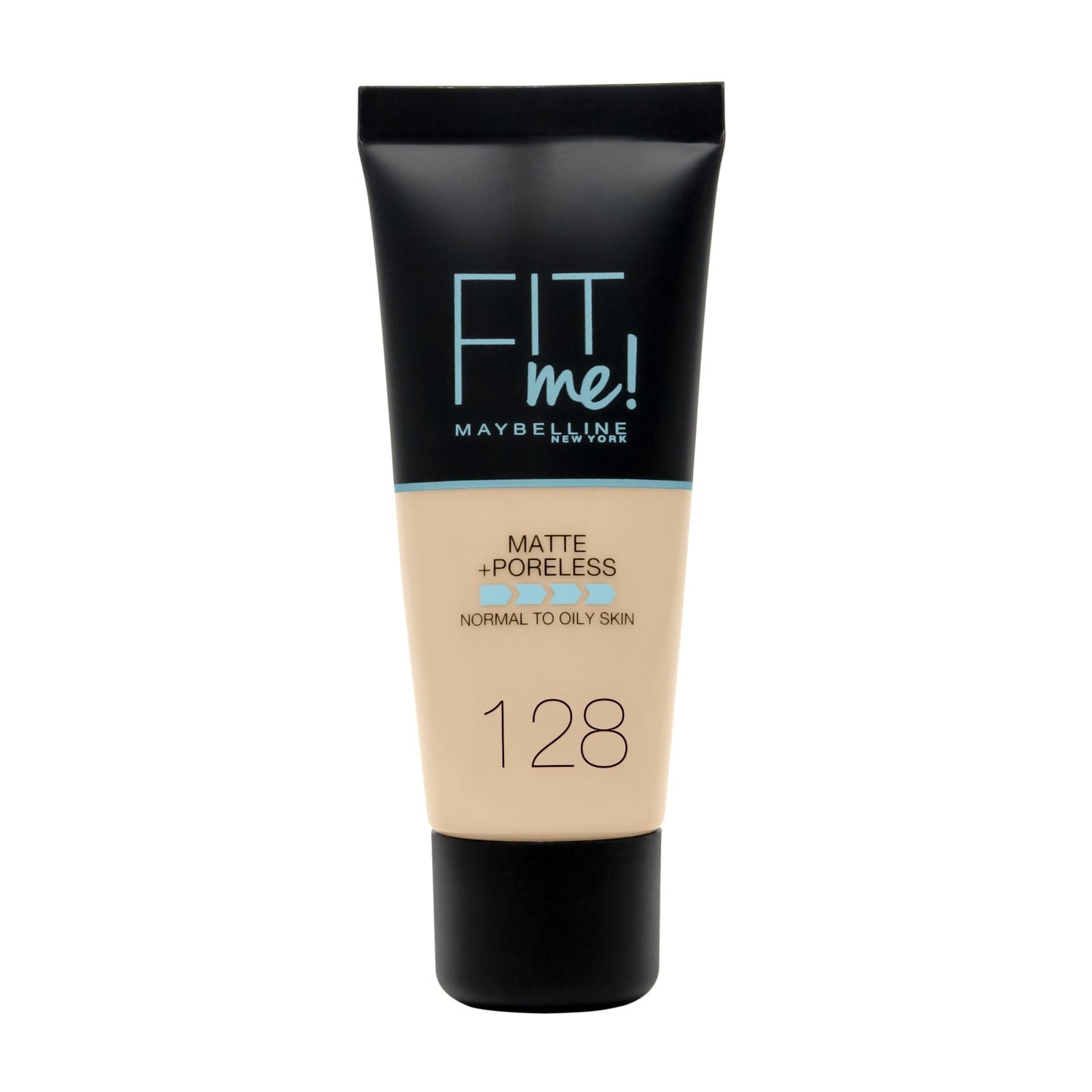 Fit Me Matte + Poreless Foundation Matte Finish 30ml 128 Nude|30ml