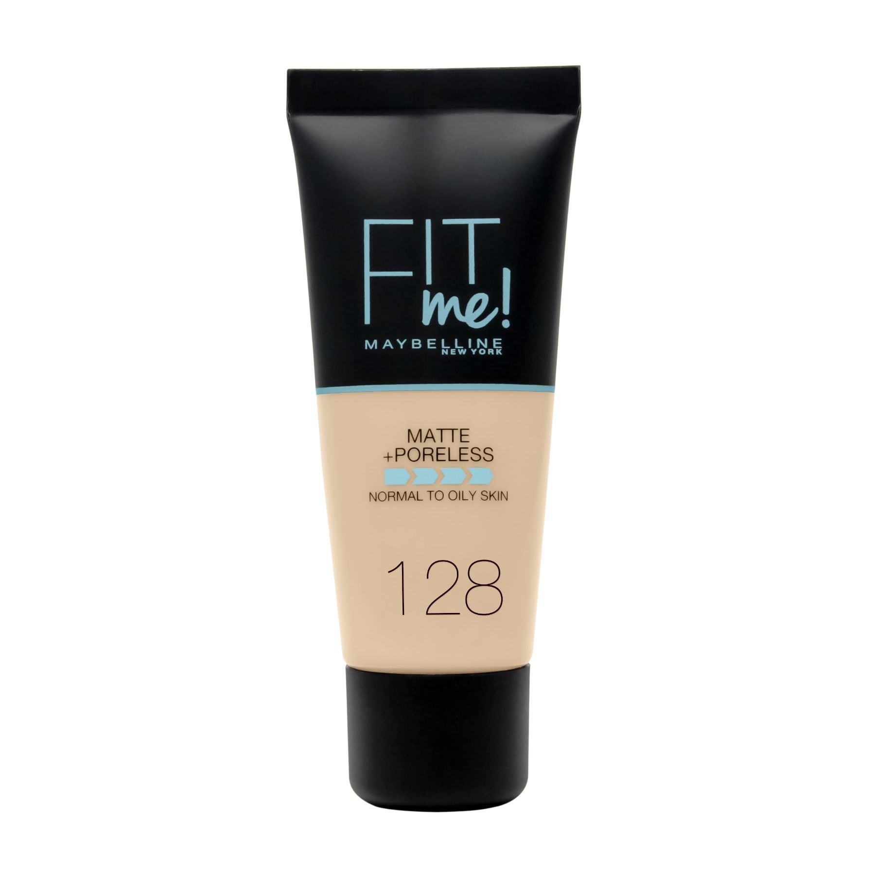 Fit Me Matte + Poreless Foundation Matte Finish 30ml 128 Nude|30ml