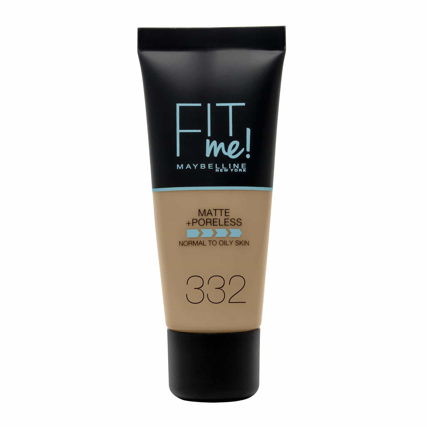 Fit Me Matte + Poreless Foundation Matte Finish 30ml 332 Golden Caramel|30ml