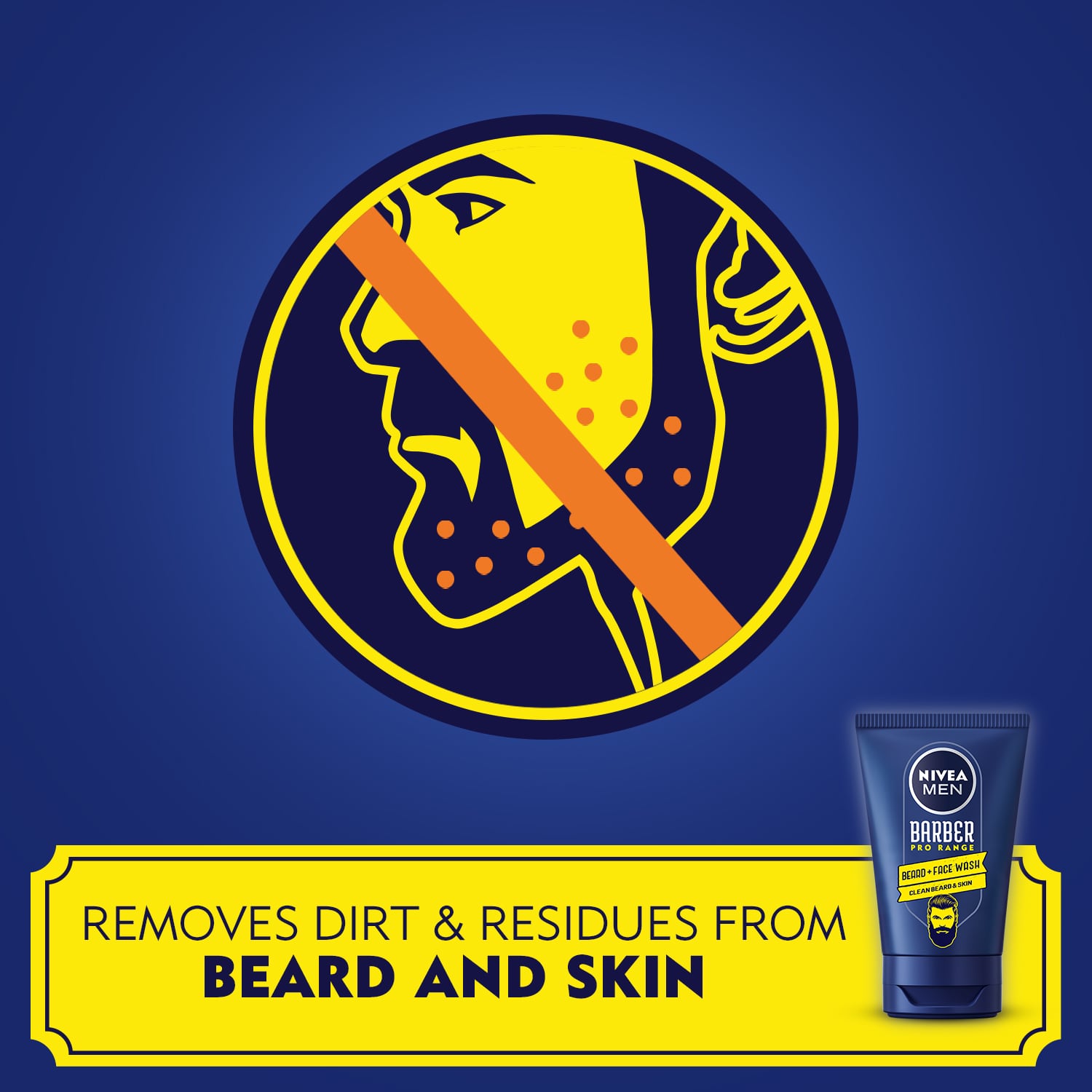 Men Barber Pro Range Beard & Face Wash 100ml 100ml