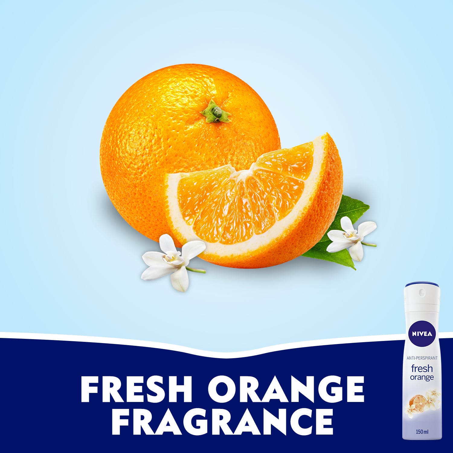 Anti-Perspirant Deodorant Spray Fresh Orange 150ml