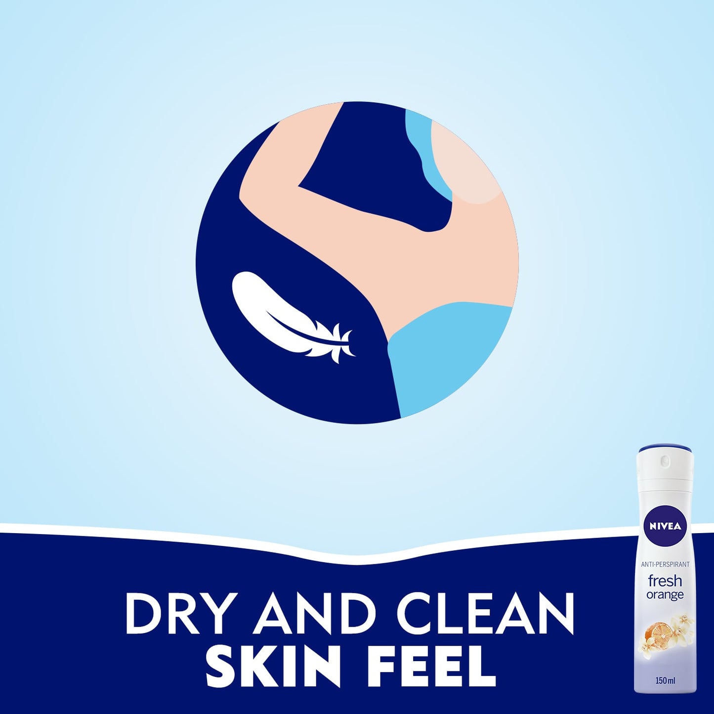 Anti-Perspirant Deodorant Spray Fresh Orange 150ml