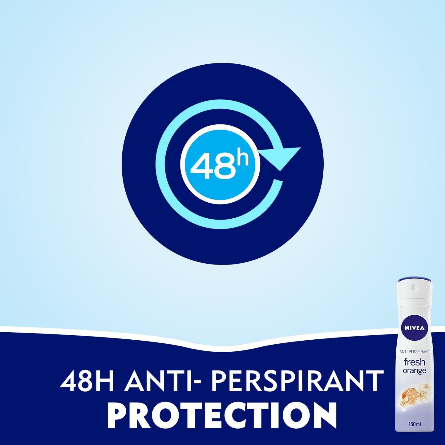 Anti-Perspirant Deodorant Spray Fresh Orange 150ml
