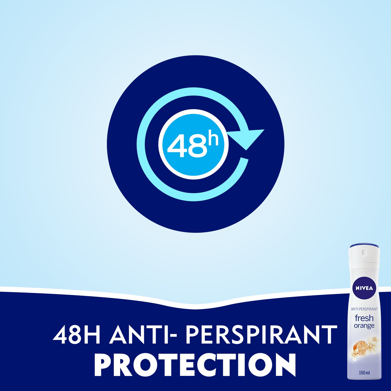 Anti-Perspirant Deodorant Spray Fresh Orange 150ml