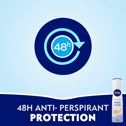 Anti-Perspirant Deodorant Spray Fresh Orange 150ml