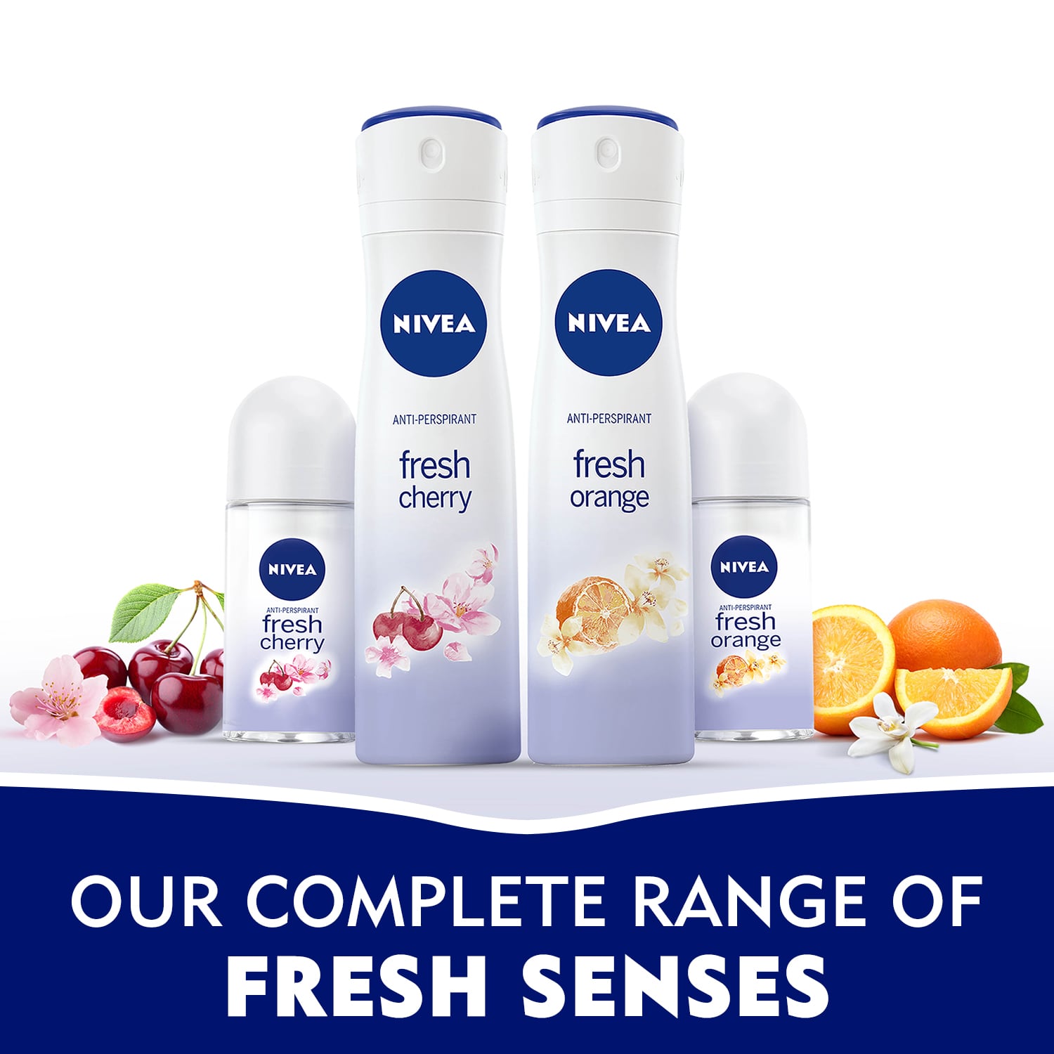 Anti-Perspirant Deodorant Spray Fresh Orange 150ml