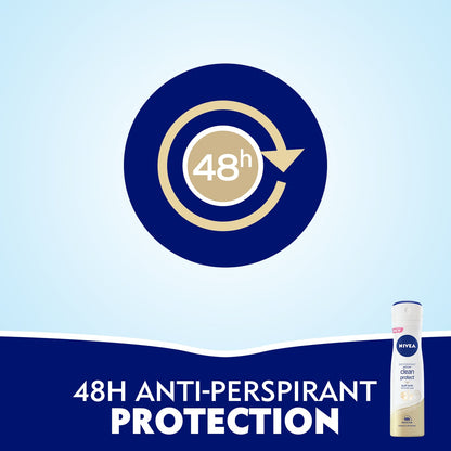 Anti-Perspirant Deodorant Spray Clean Protect 150ml