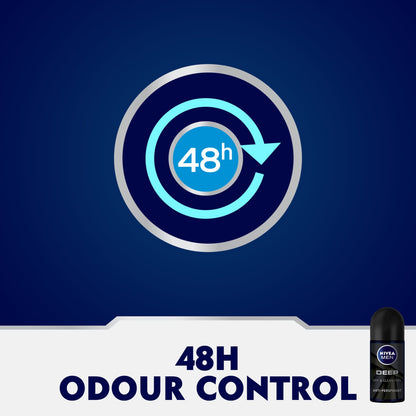 Men Deep Anti-Perspirant Roll-On Dry & Clean Feel 50ml