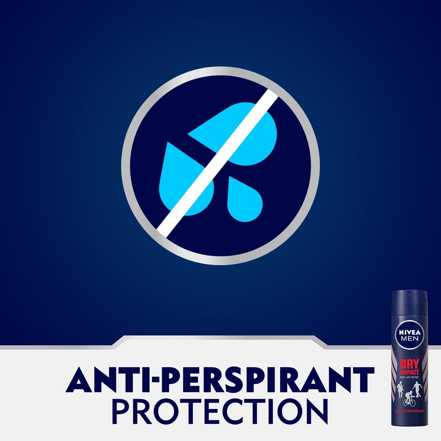 Men Anti-Perspirant Deodorant Spray Dry Impact 150ml