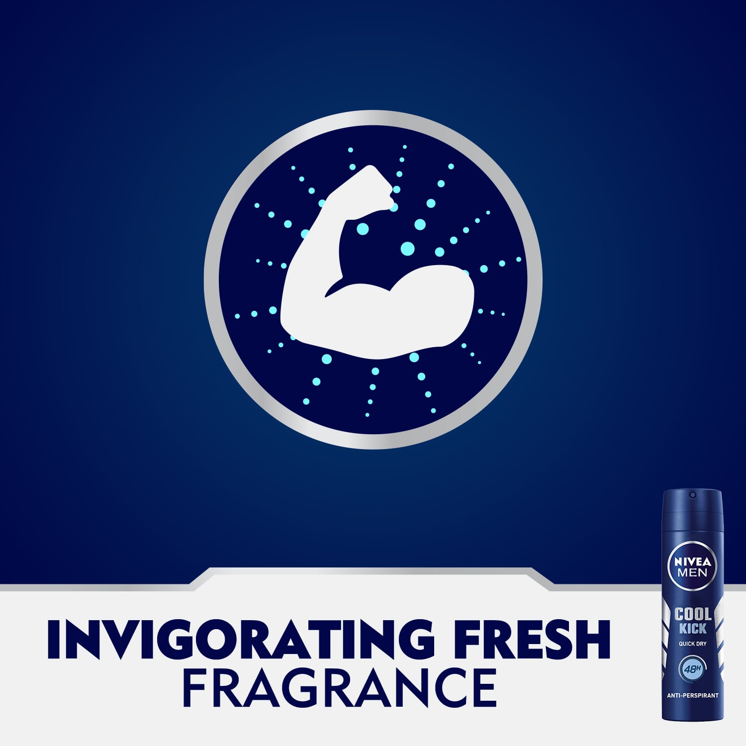 Men Anti-Perspirant Deodorant Spray Cool Kick 150ml