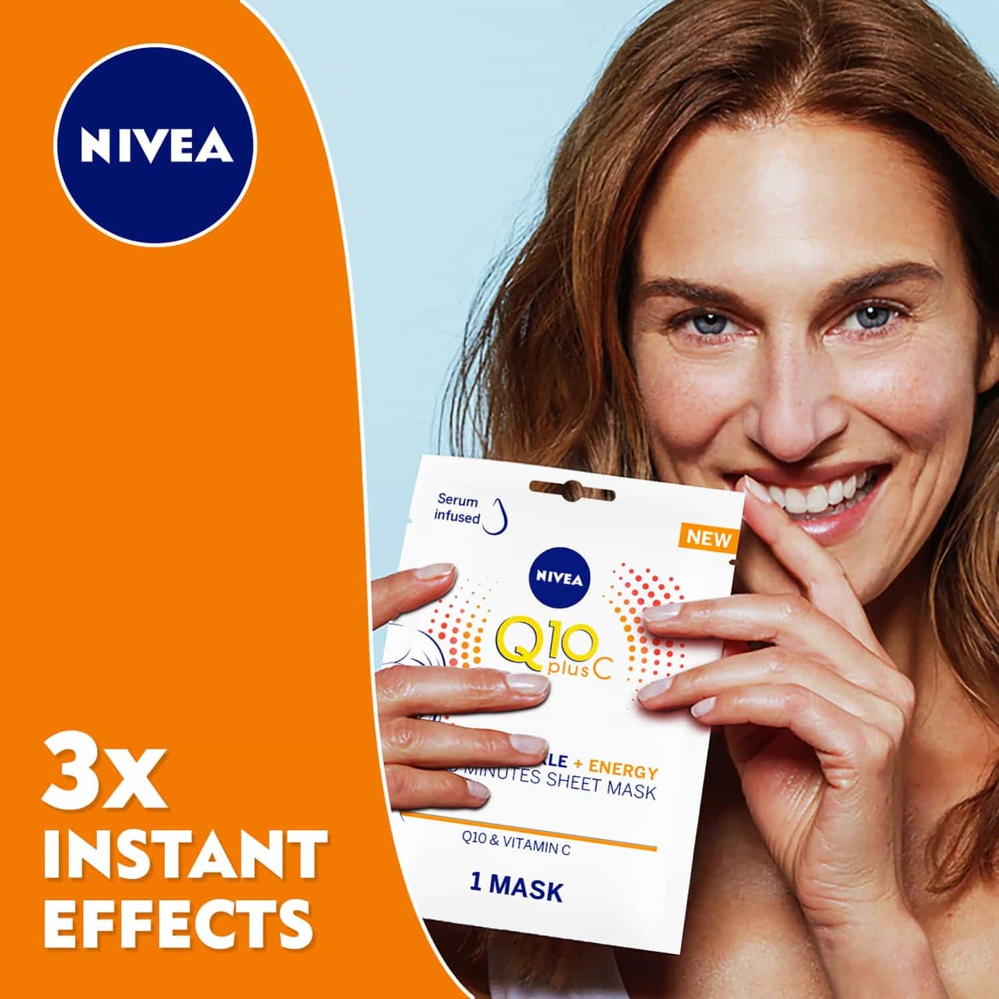 Q10 Plus C Anti-Wrinkle + Energy Sheet Mask Q10 & Vitamin C 1pc