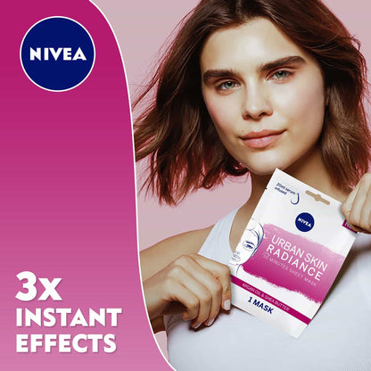 Urban Skin Radiance Sheet Mask Argan Oil & Shea Butter 1pc