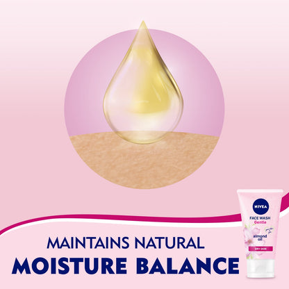 Gentle Face Wash Dry Skin Almond Oil 150ml