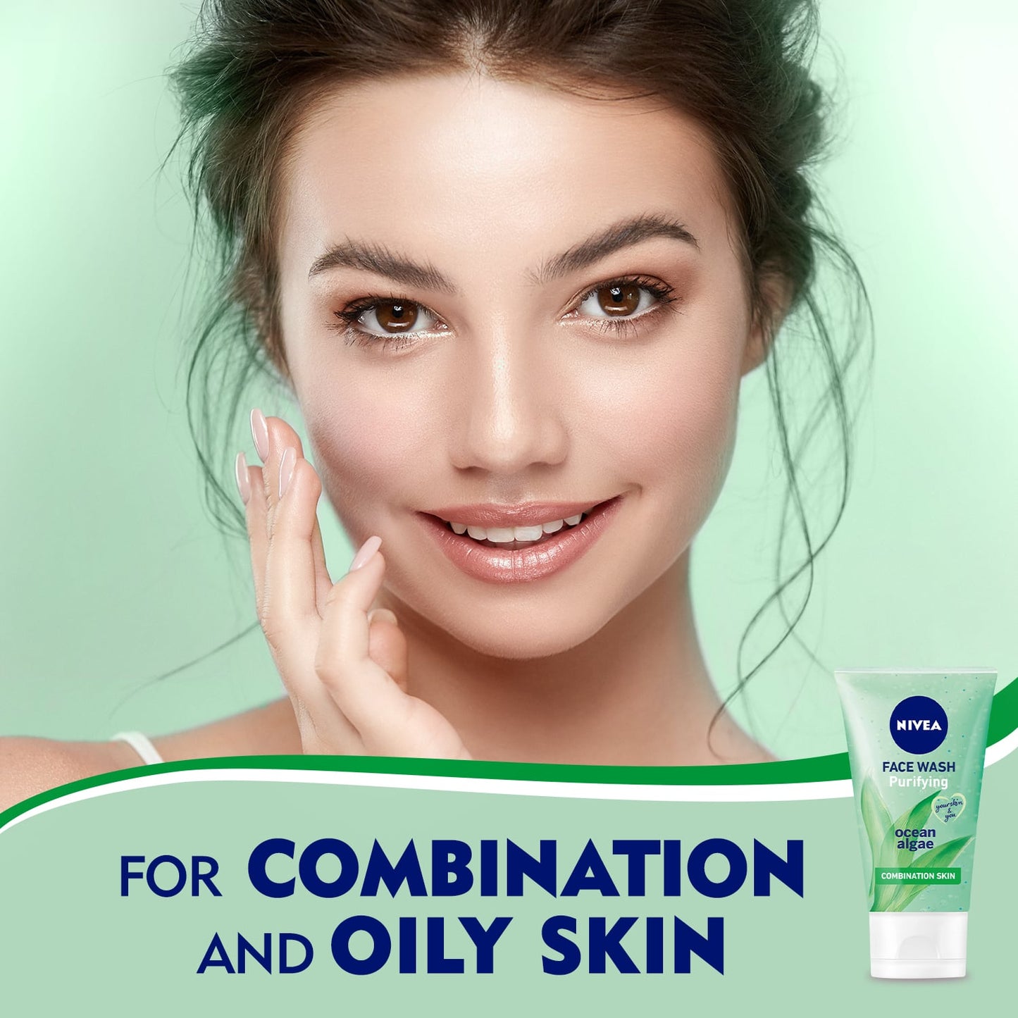 Purifying Face Wash Combination Skin Ocean Algae 150ml